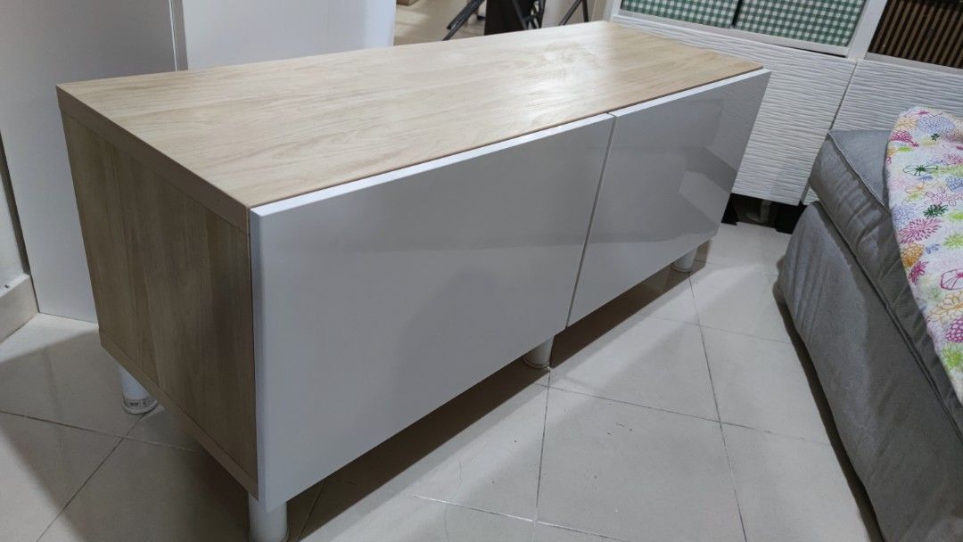 Ikea besta cabinet, Furniture & Home Living, Furniture, Shelves ...
