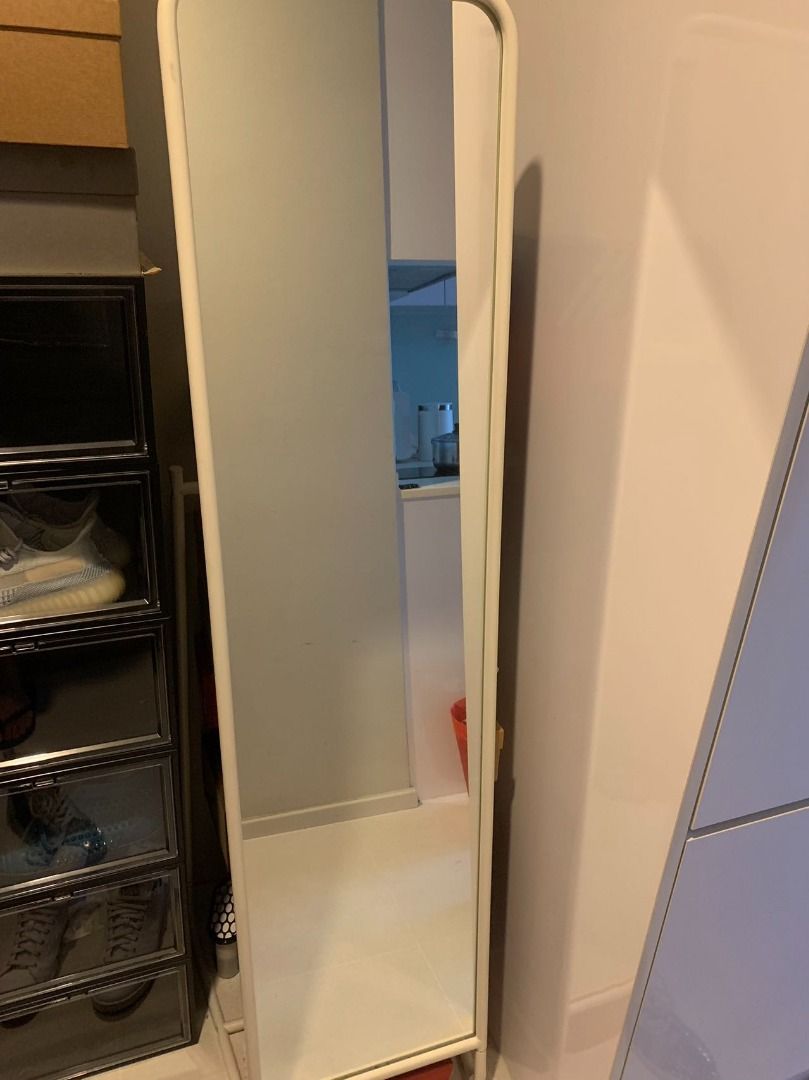 ikea KNAPPER Standing mirror, Furniture & Home Living, Home Decor