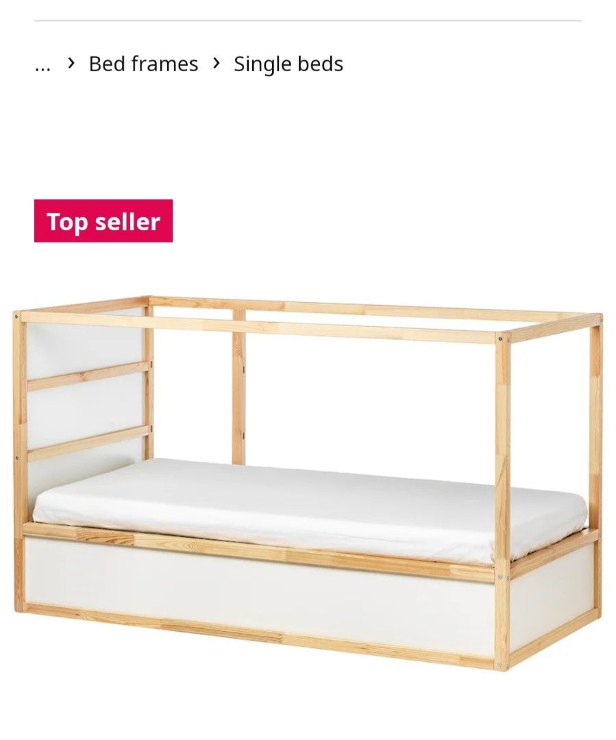 Ikea Kura Bunk Bed, Furniture & Home Living, Furniture, Bed Frames