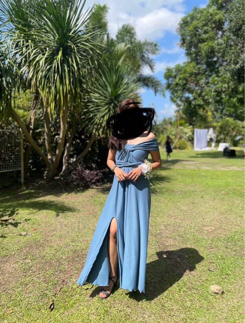 Infinity dress with slit new arrivals