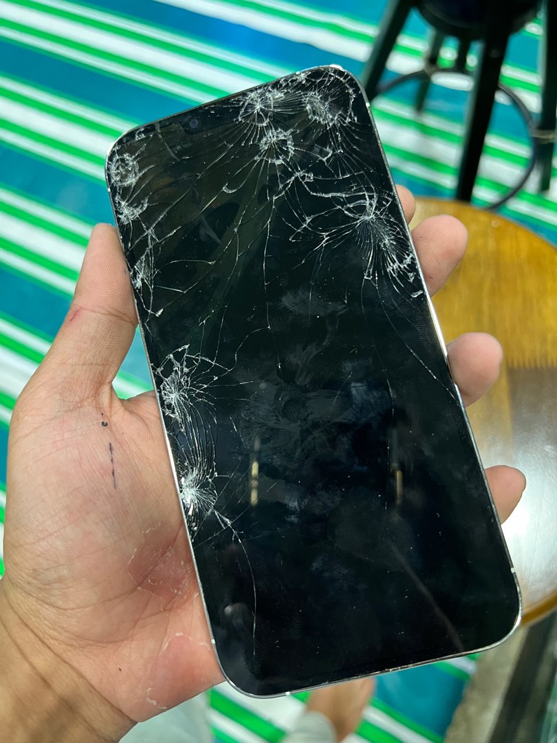 iphone 13 pro max display broken