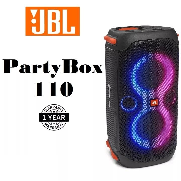 JBL PartyBox 110 160W Portable Wireless Speaker JBLPARTYBOX110AM