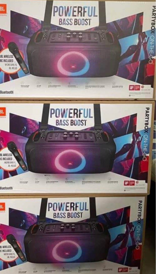 Jbl Partybox on the go (Category: Soundbars, Speakers & Amplifiers) located in Taguig. Submitted by justineofalltrades (Listing ID 1226390682, Image 1). Description: Hello jbl lovers! Our Partybox on the go is now on sale for only 16499‼️‼️ Srp at 21999php We accept delivery within metro manila via lalamove or house pick here in taguig.