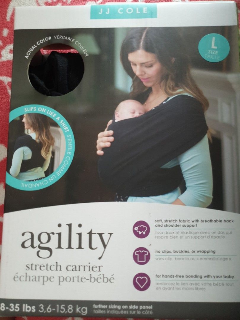 JJ Cole Agility Stretch carrier, Babies & Kids, Going Out, Carriers