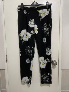 John Rocha Black Orchid Pants Size 2XL