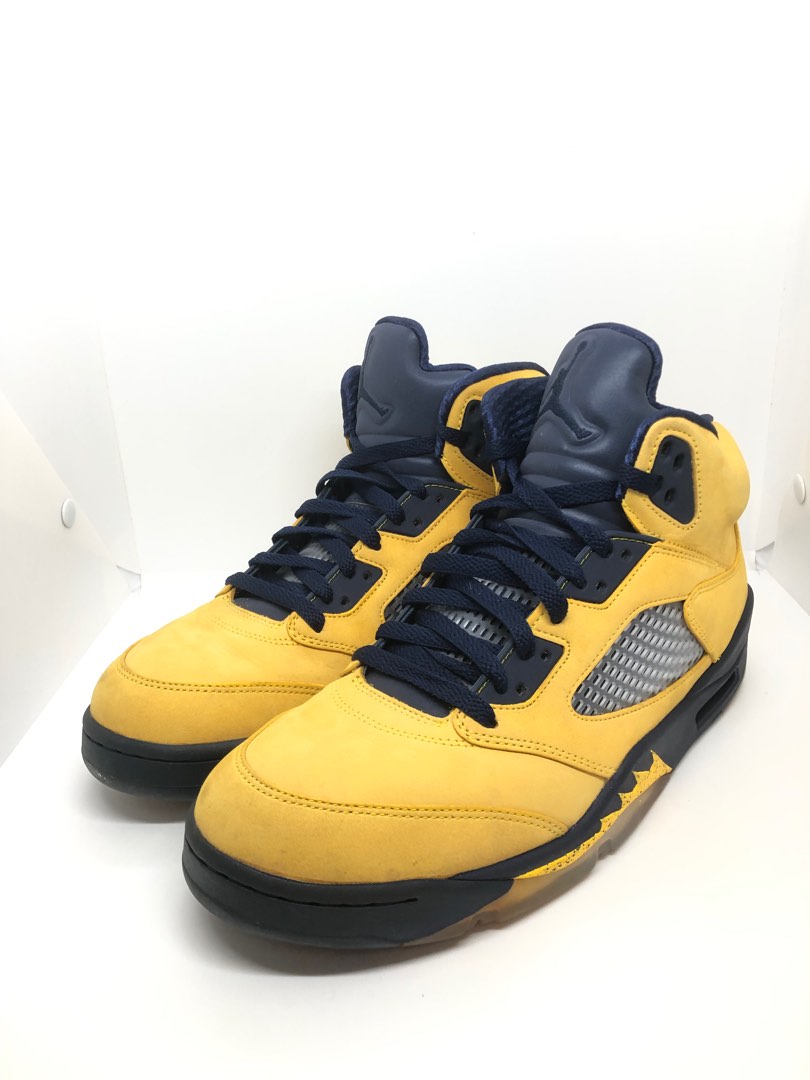 jordan 5 michigan