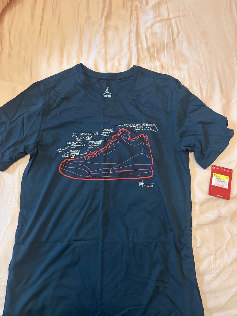 Jordan shirt tinker Hatfield AJ brand new size S Nike