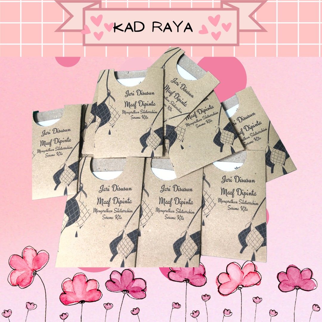 Kad Ucapan Selamat Hari Raya (Saiz kad bisnes), Looking For on Carousell
