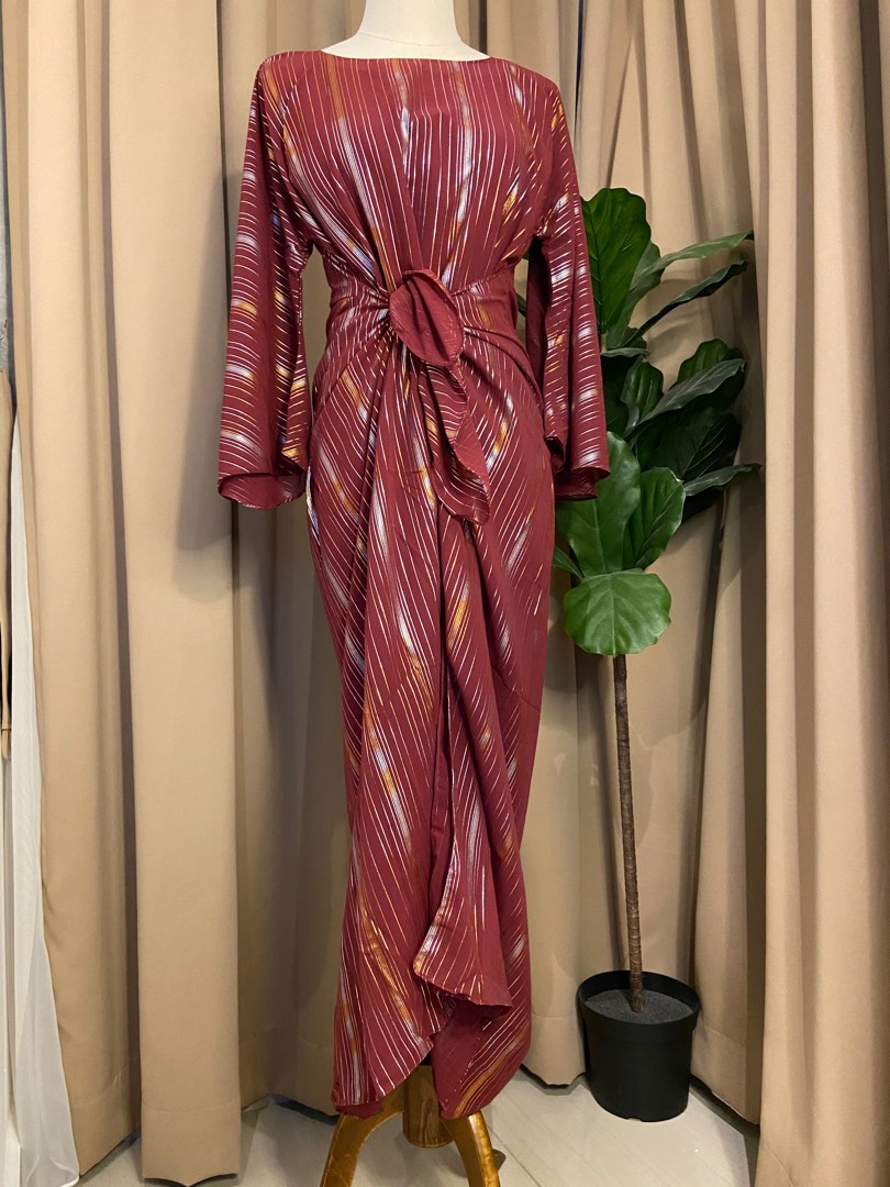 Kaftan Ikat Women S Fashion Dresses Sets Dresses On Carousell