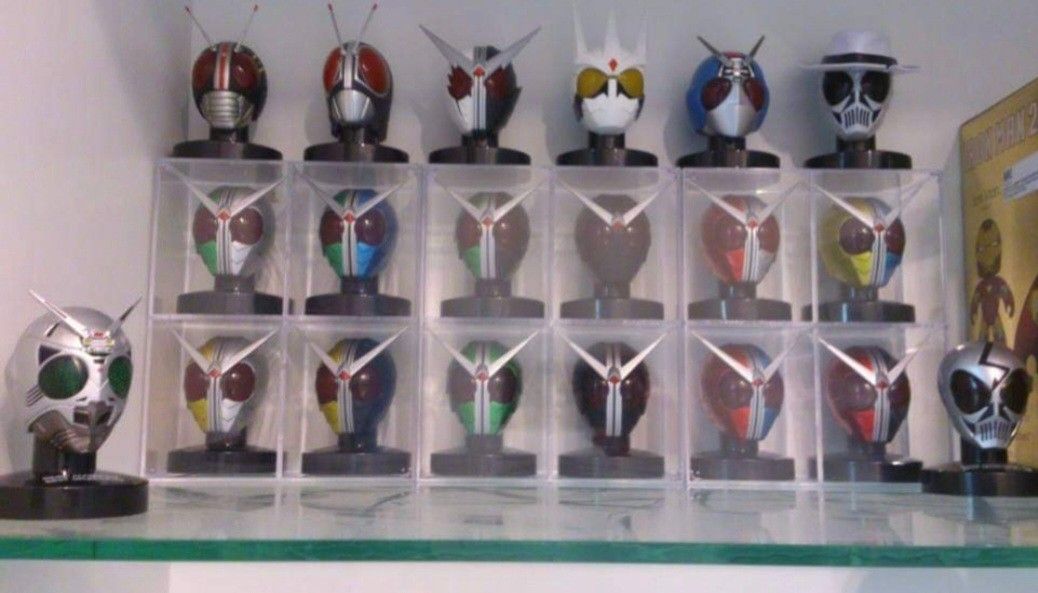 kamen rider head collection, Hobbies & Toys, Toys & Games on Carousell
