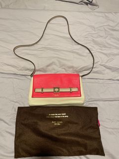 Kate Spade Rosie Small Flap Crossbody in Candied Cherry, Luxury, Bags &  Wallets on Carousell