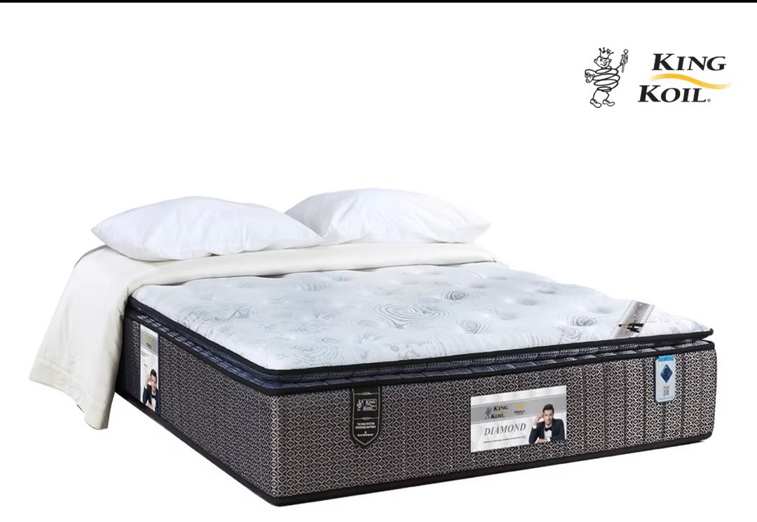 king koil prince diamond mattress Queen size, Furniture & Home Living