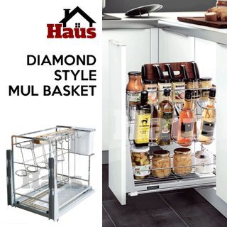 Kitchen Organizer - Diamond Style Mul Basket