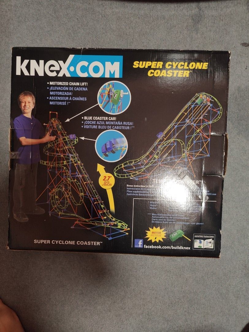 Knex super cyclone roller coaster 2025