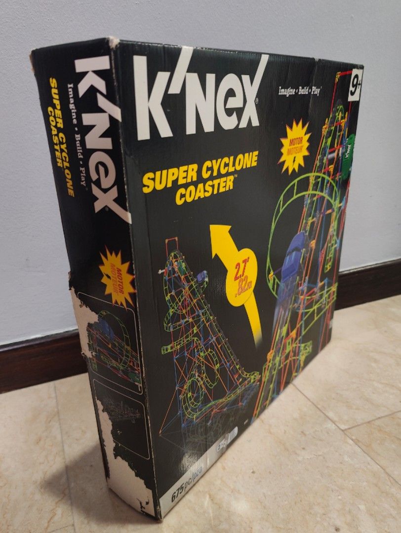 Knex super cyclone coaster store