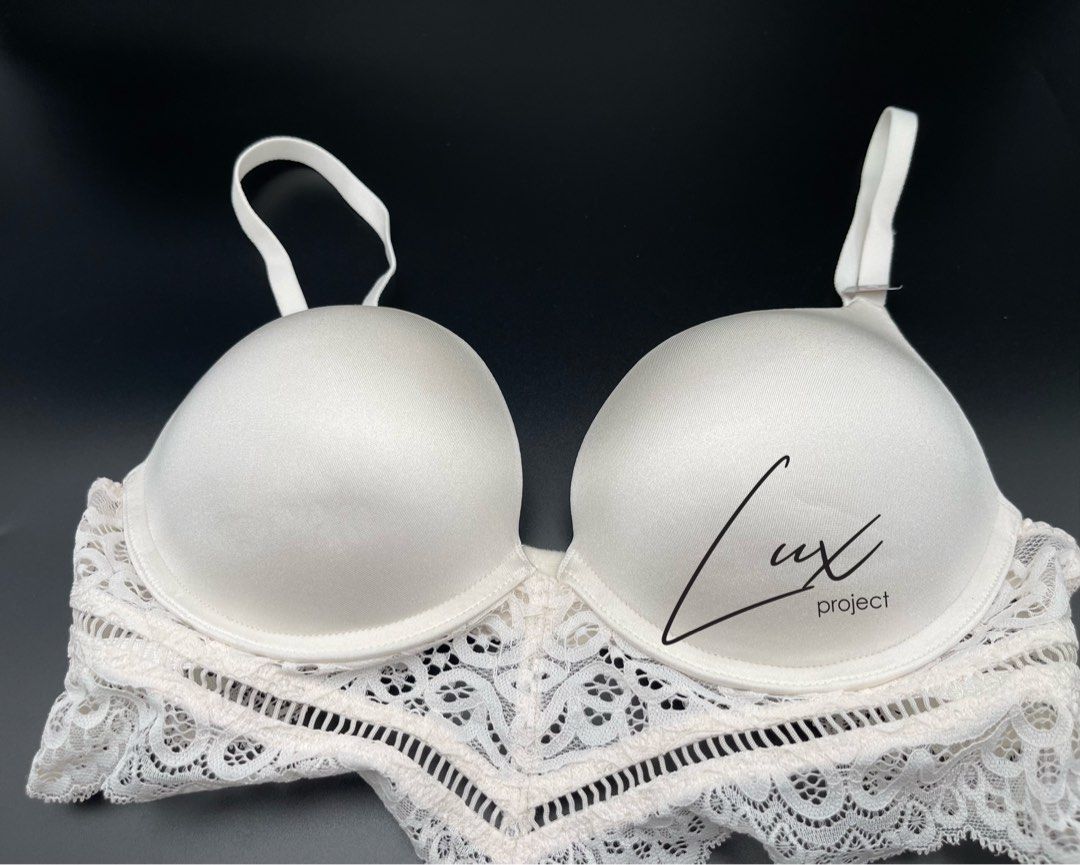 Buy La Senza White Under Wired Padded HELLO SUGAR Push Up Bra for Women  Online @ Tata CLiQ Luxury