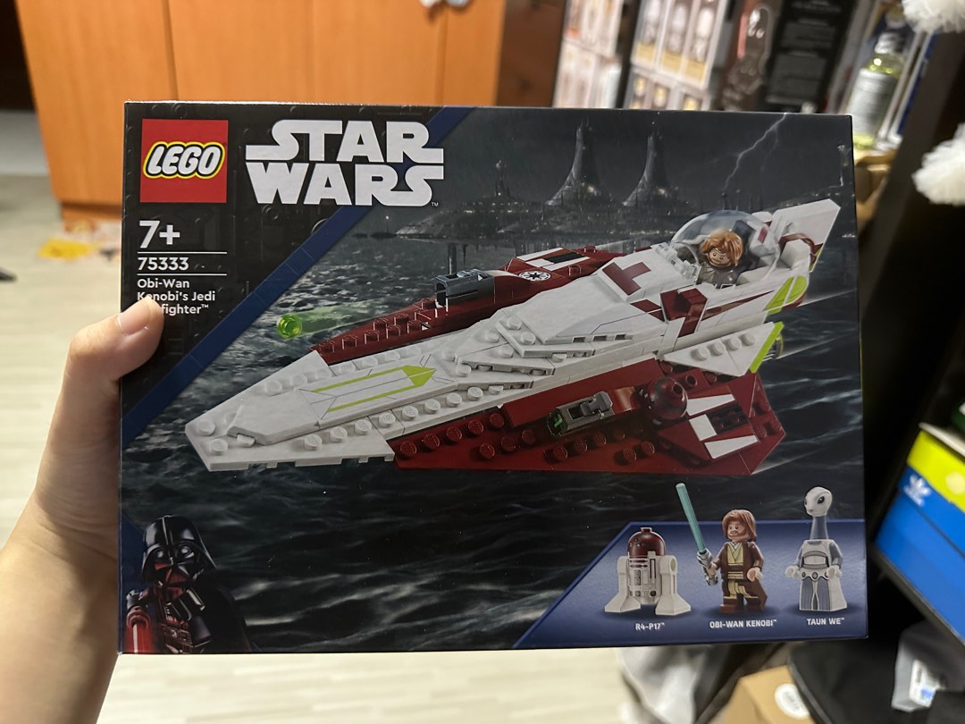 LEGO® Star Wars Obi-Wan Kenobi Minifigure With Hood Jedi Knight 75333 sw1220