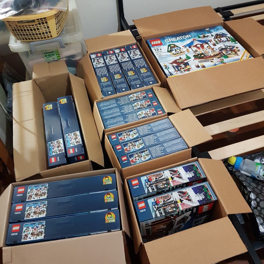 Lego winter post on sale office