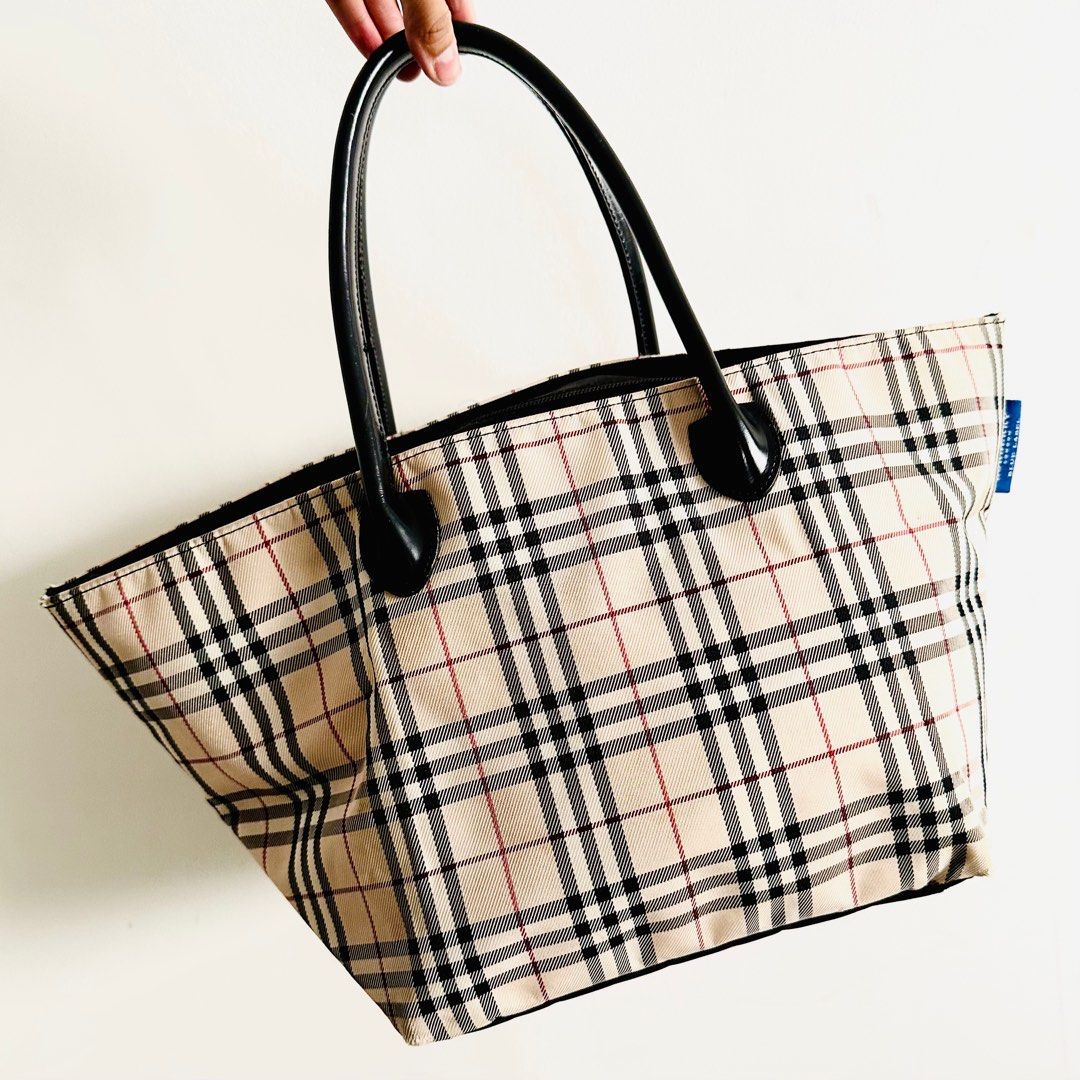 Classic Burberry tote bag, Luxury, Bags & Wallets on Carousell