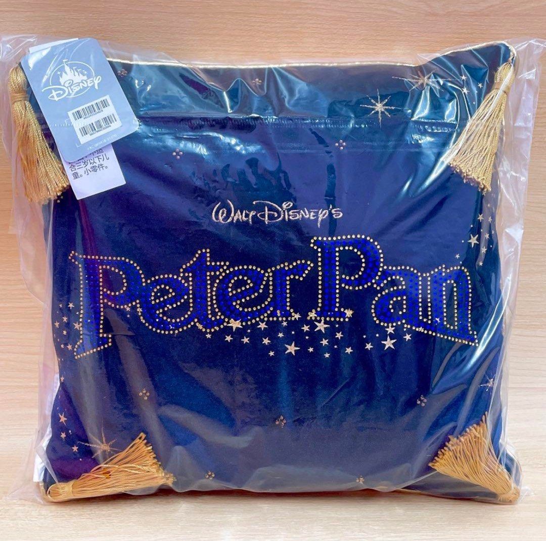 Limited Edition USA Disney Store Peter Pan Tinker-bell Embroidery Golden  Thread Cushion Throw Pillow, Furniture & Home Living, Home Decor, Cushions  & Throws on Carousell