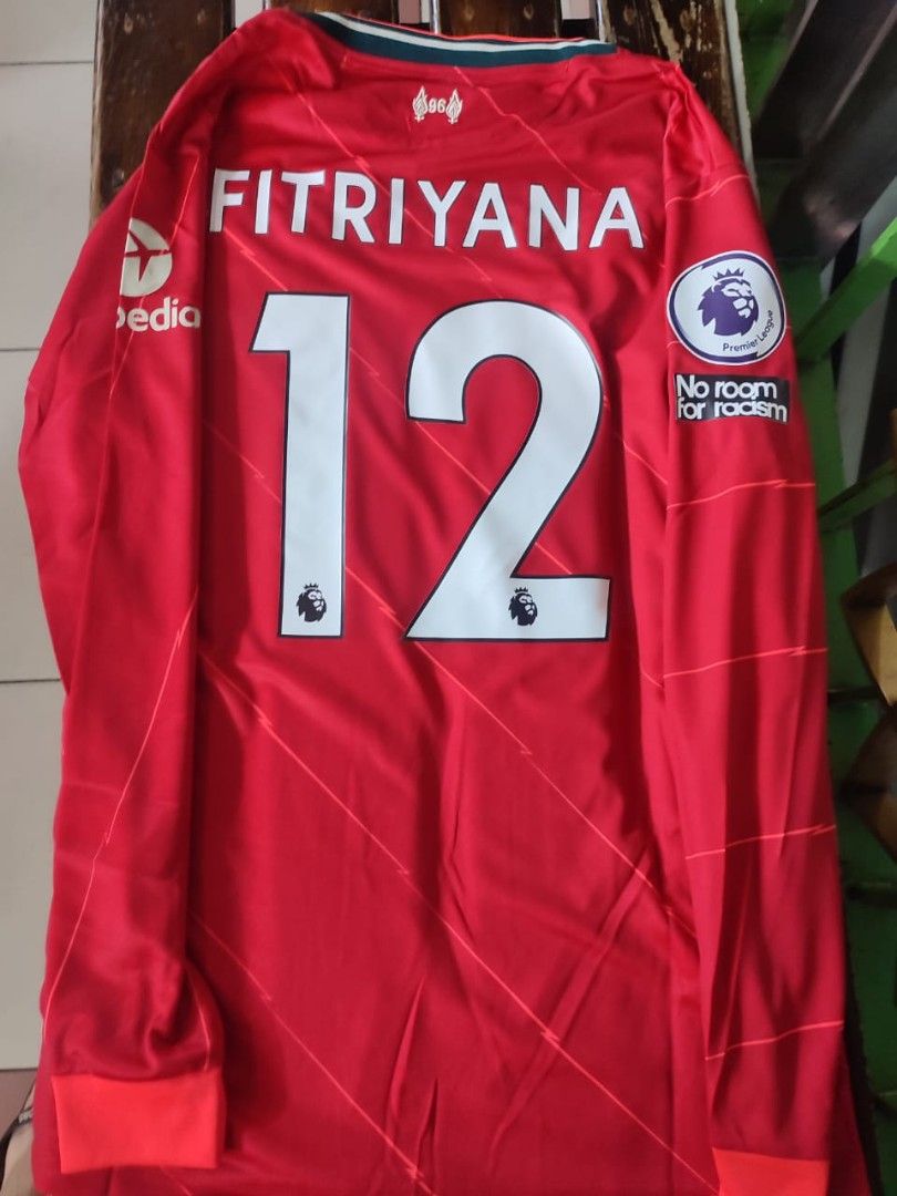 Liverpool jersey top custom name