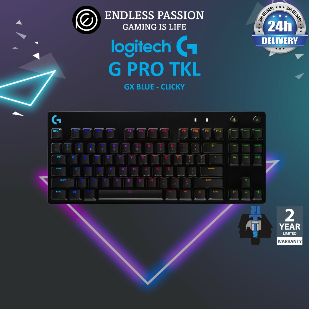 Logitech G Pro Mechanical Keyboard, Computers & Tech, Parts ...