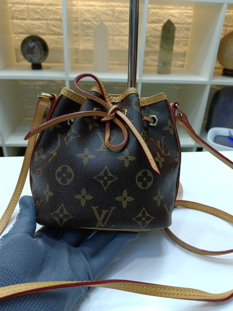 Louis Vuitton Monogram Mini Noe Bucket Crossbody Bag, Luxury, Bags
