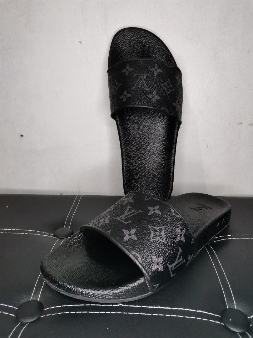 Louis Vuitton Monogram Slides, Luxury, Sneakers & Footwear on