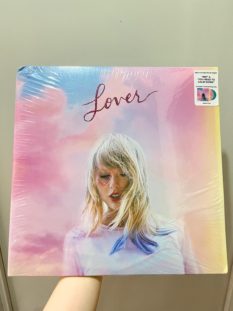 Lover Colored Vinyl by Taylor Swift on Carousell