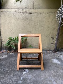 *SALE* Low wooden folding chair