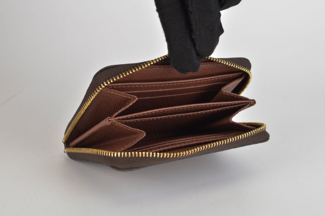 Louis Vuitton LV Zippy Wallet M60067 Zippy Coin Purse Browns Monogram Japan  Used