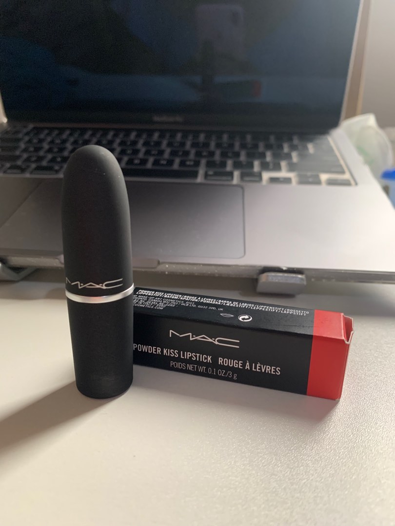 MAC powder kiss lipstick (you're buggin', lady) on Carousell
