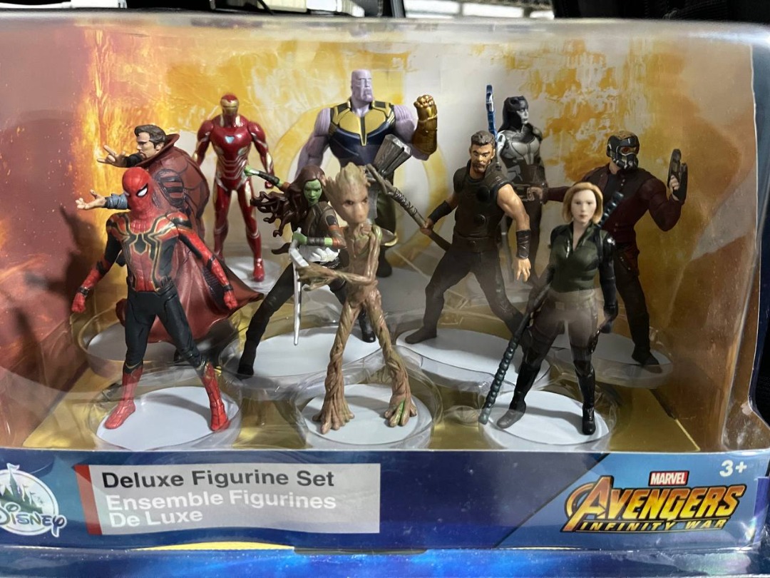 Marvel Avengers Infinity War Deluxe Figurine Set
