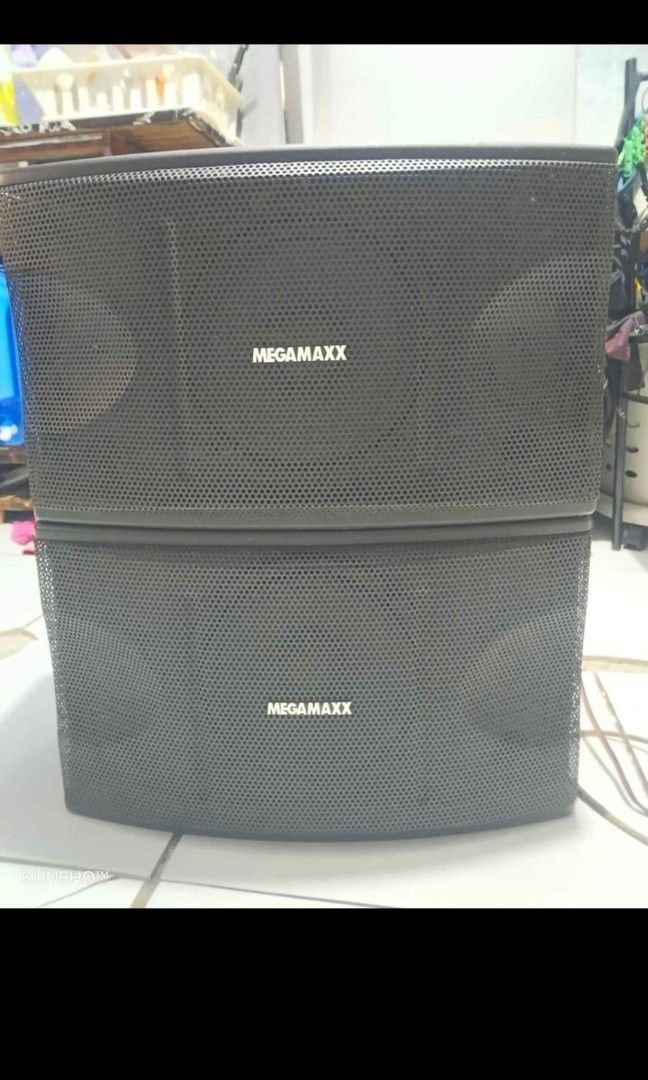 Megamaxx speaker best sale with amplifier
