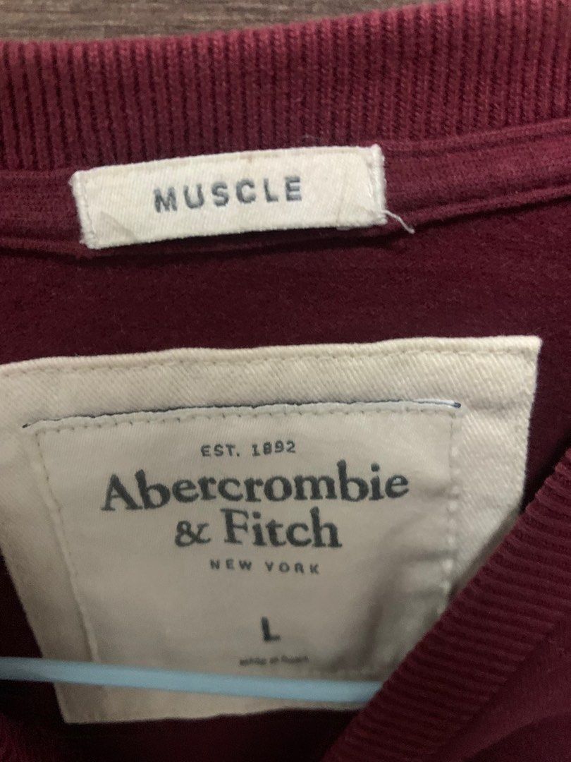 Men AberCrombie & Fitch Size L, Men's Fashion, Tops & Sets, Tshirts