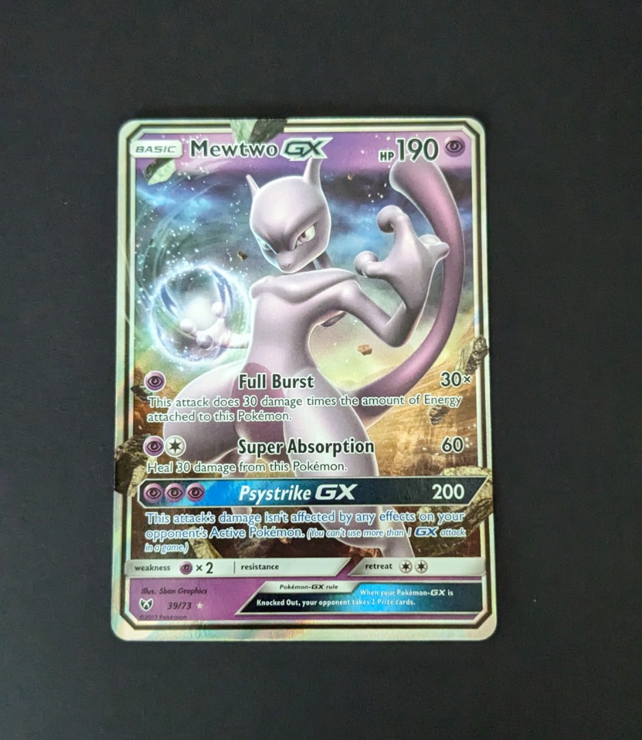 Mewtwo-GX, Shining Legends, TCG Card Database