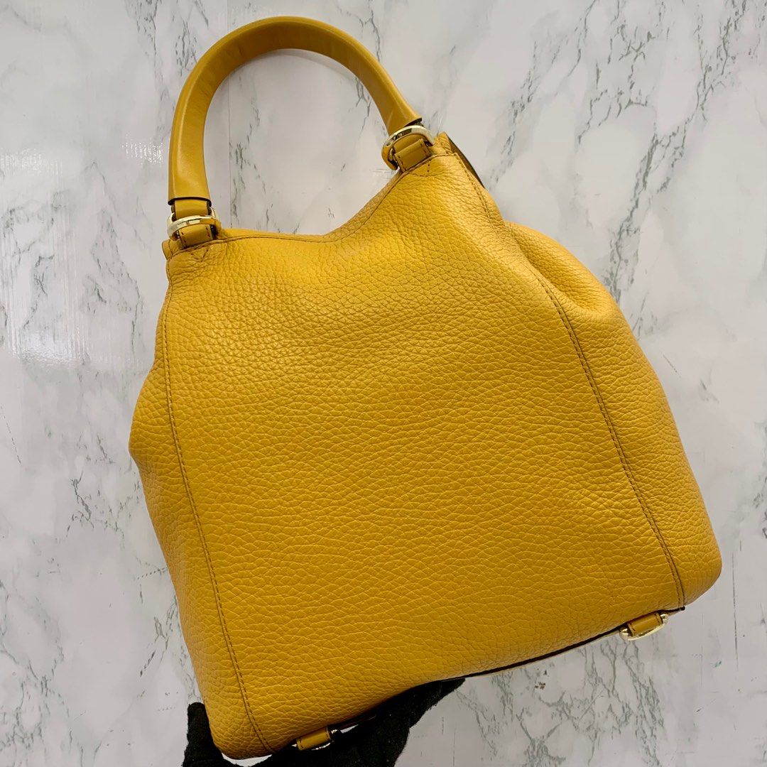 Yellow michael kors 2025 backpack