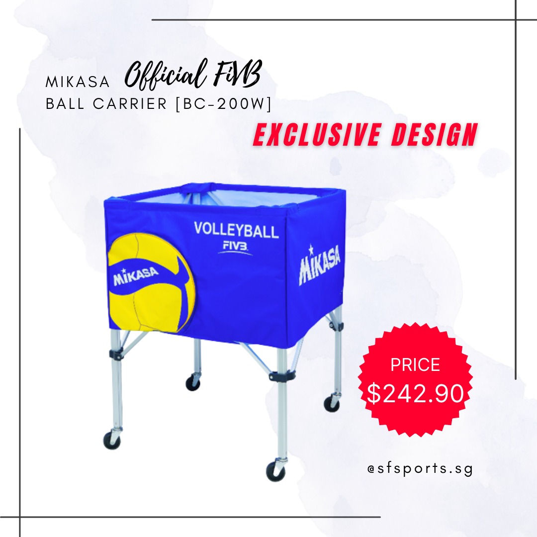 MIKASA Ball Carrier BC200W, Sports Equipment, Other Sports Equipment