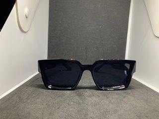 Louis Vuitton Black 2022 Cyclone Sunglasses Plastic Resin ref