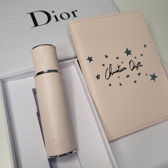 Miss dior passport holder and miss dior refillable spray, Beauty