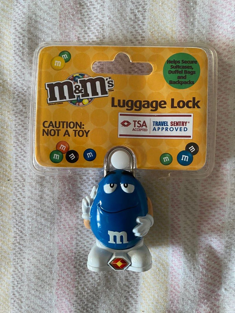M&M Luggage Lock (TSA Accepted & Travel Sentry Approved), Hobbies