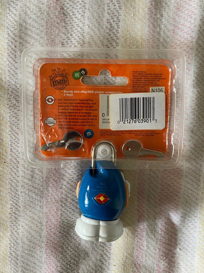 M&M Luggage Lock (TSA Accepted & Travel Sentry Approved), Hobbies