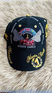 Monaco Monte Carlo Formula 1 Souvenir Cap Memorabilia
