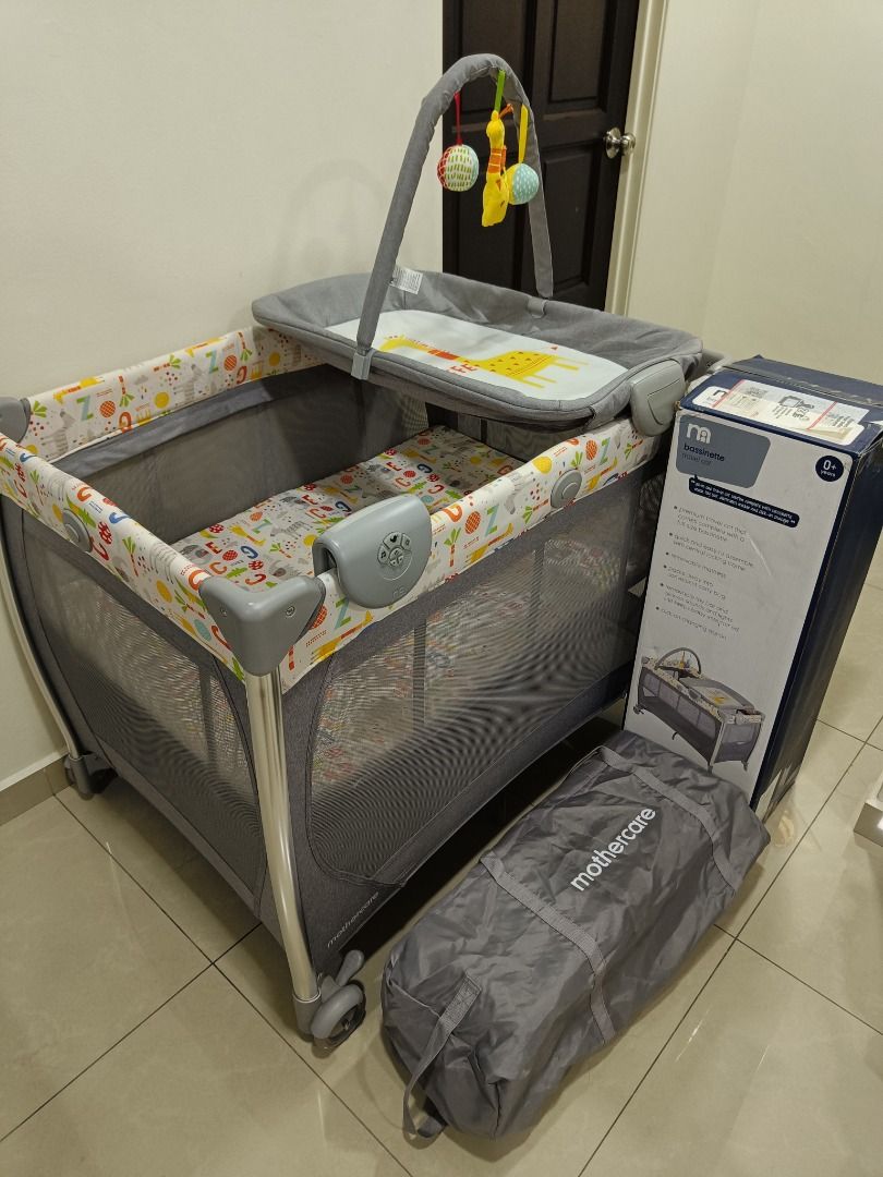 Mothercare Bassinette Foldable Portable Travel Baby Cot