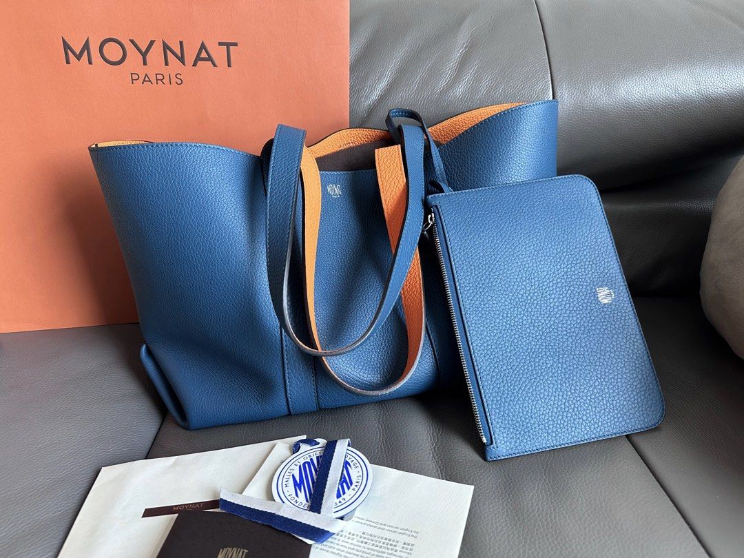 Leather bag MOYNAT