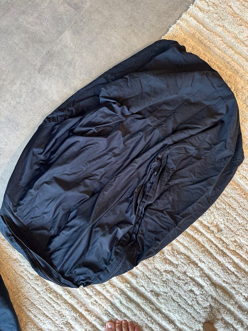 Muji Bean Bag Covers x 2, Furniture & Home Living, Home Decor, Other