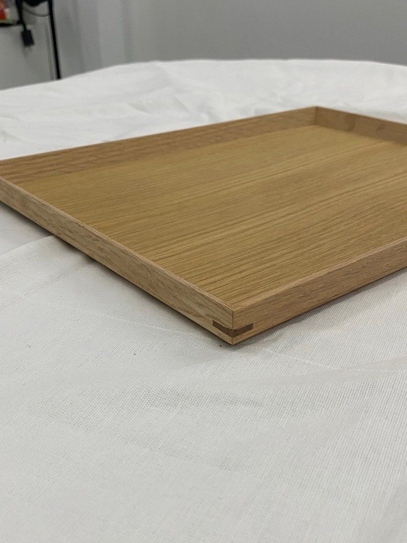 MUJI wooden tray, Furniture & Home Living, Kitchenware & Tableware