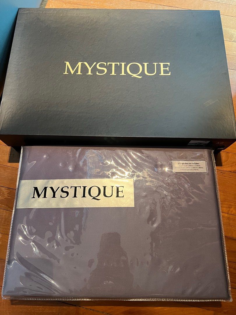Mystique 100% tencel luxury bedding gift set super single purple (Category: Bedding & Towels) located in Singapore. Submitted by crazyforcosmetics (Listing ID 1226375203, Image 1). Description: .