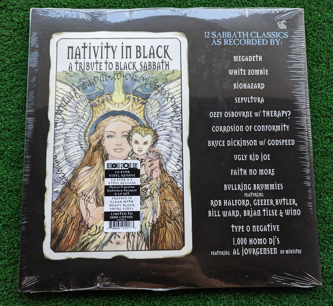 Nativity In Black (A Tribute To Black Sabbath) RSD 2020 Clear With