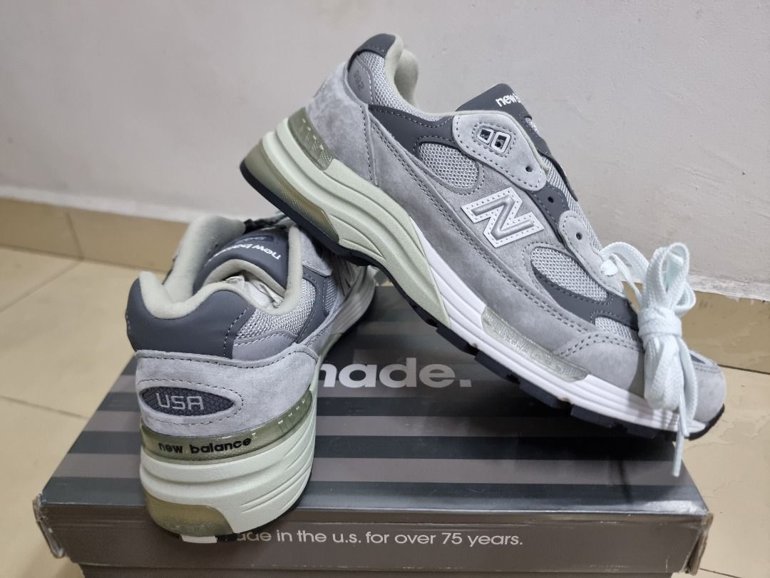 NEW BALANCE 992 GREY ALSO WORN BY BTS SUGA M992GR Men s